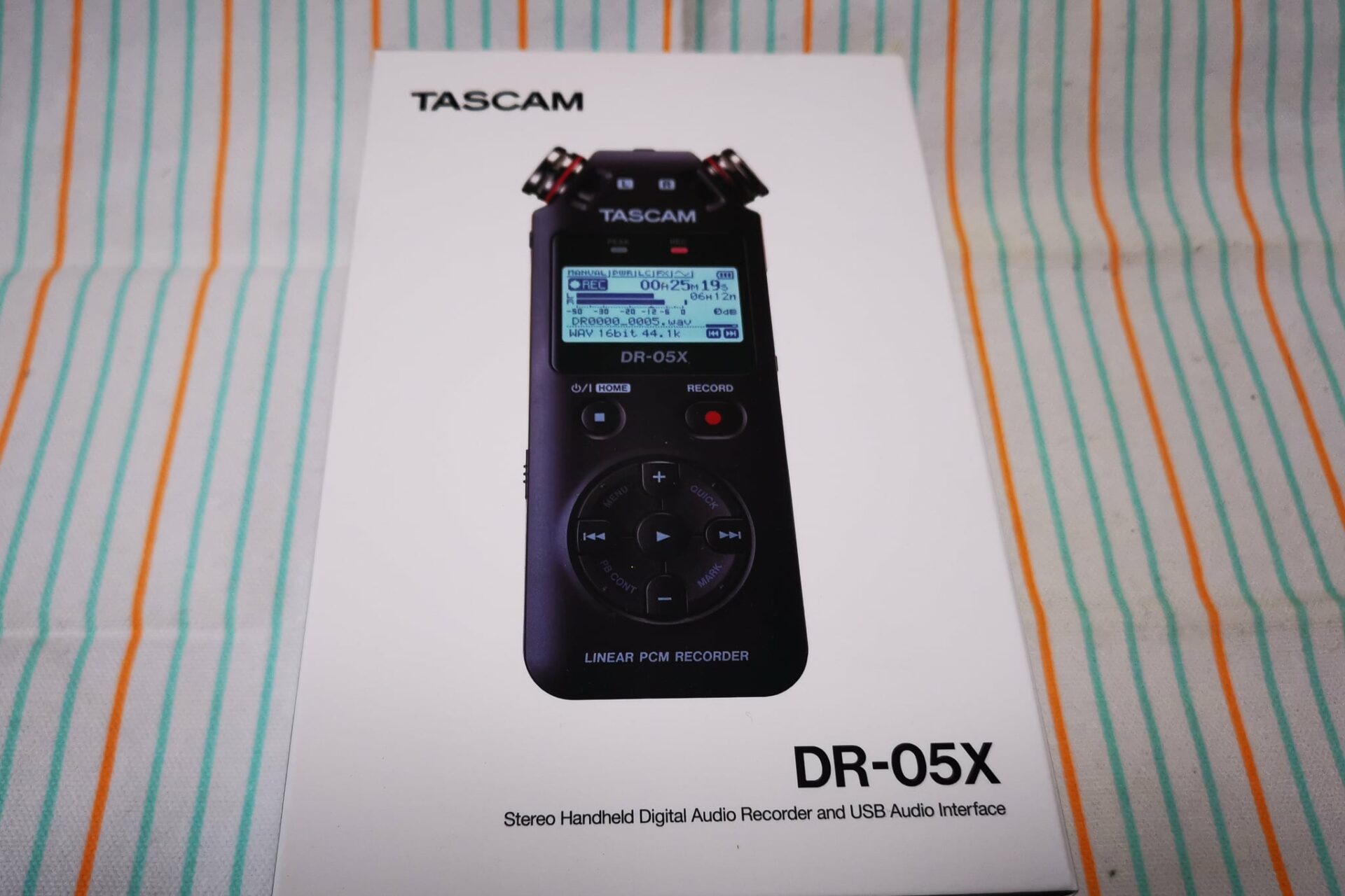 TASCAM DR-05Xを買ってみました | しむふり生活