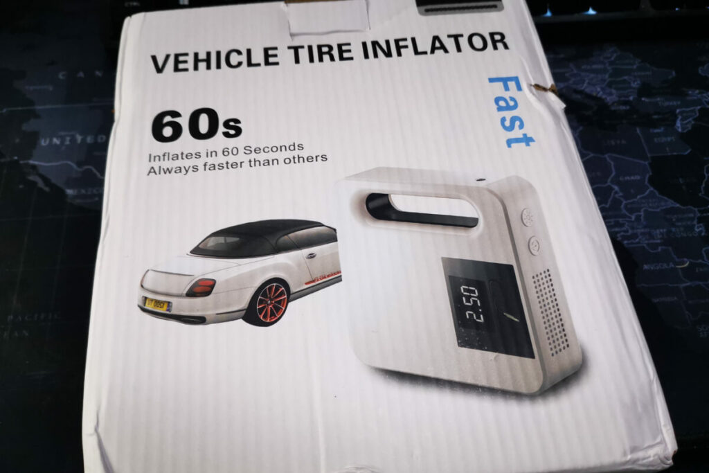 vehicle tire inflator