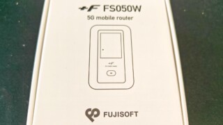 +F FS050Wの外箱