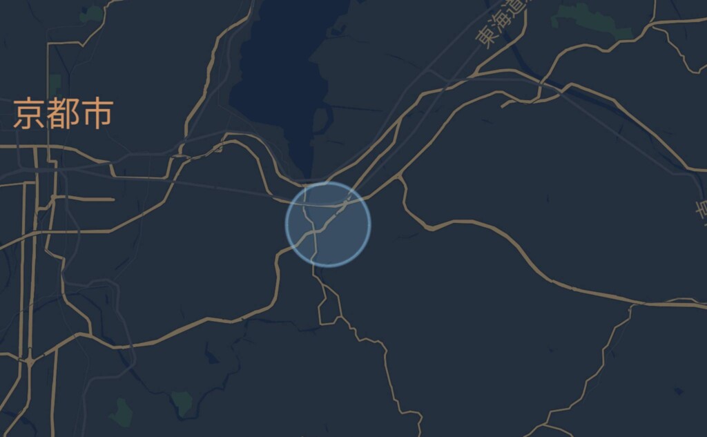 「Google Find My Device」の現在位置表示